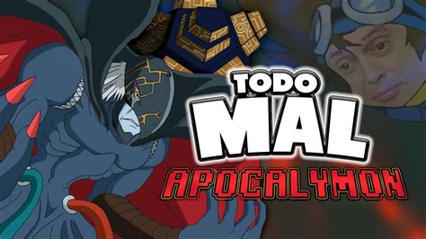 apocalymon (villains) youtube.com|Apocalymon: TODO MAL .